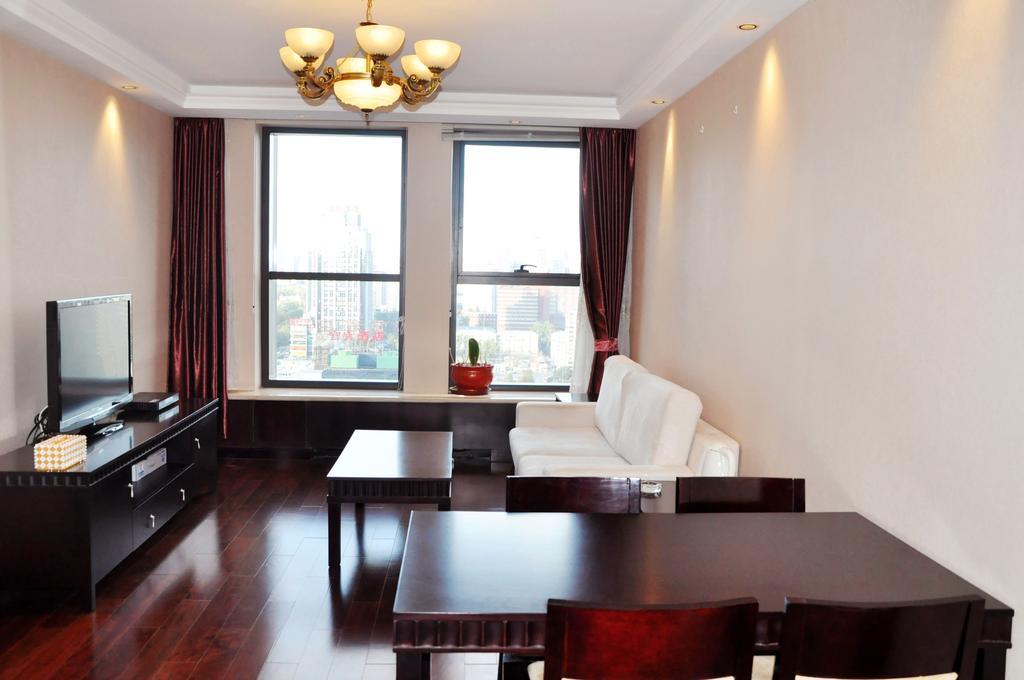 بكين World City Jiamei Service Apartment Beijiing الغرفة الصورة